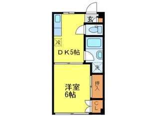 清洲ビル【2階】の間取り