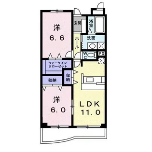 foresta(フォレスタ)【2階】の間取り