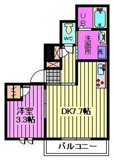 グラン ソレイユ【4階】の間取り