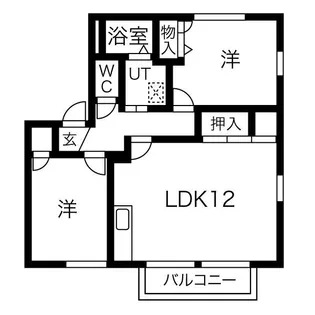 ファミール前田【1階】の間取り