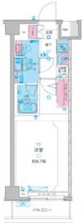 ガリシア西馬込【4階】の間取り