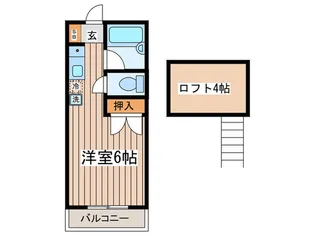 カーサフレスコ A【2階】の間取り
