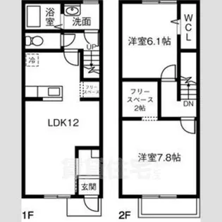 RESIDENCE M【1階】の間取り