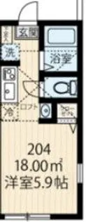 ラフィーネ生田III【1階】の間取り