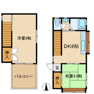 神奈川県横浜市神奈川区菅田町【一戸建】の間取り