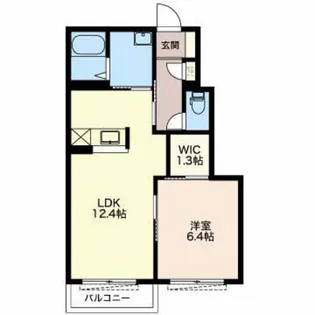 ヒルズAI【1階】の間取り