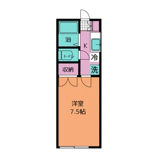 メゾン・ルポ【1階】の間取り