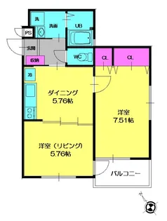 Tガーデン【2階】の間取り