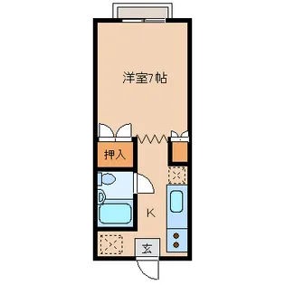 コーポ二光【2階】の間取り