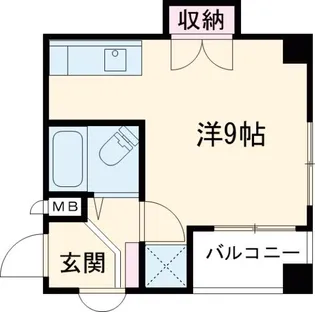 αII大久保【4階】の間取り
