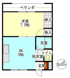 ユアーレジデンス【2階】の間取り