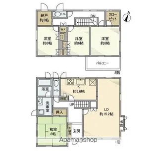 千葉県印旛郡栄町安食台3【一戸建】の間取り