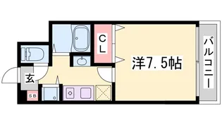 コートSK【3階】の間取り