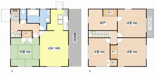滋賀県甲賀市甲南町耕心3【一戸建】の間取り