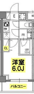 S-RESIDENCE行徳【2階】の間取り
