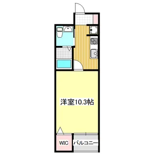 City Grande 泉中央【5階】の間取り