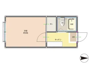 アネックス野田【2階】の間取り