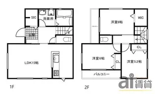 東京都三鷹市野崎3【一戸建】の間取り