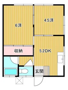 MOMO旅館【2階】の間取り
