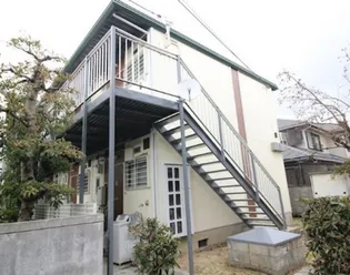 岡山県岡山市北区番町1【アパート】の外観