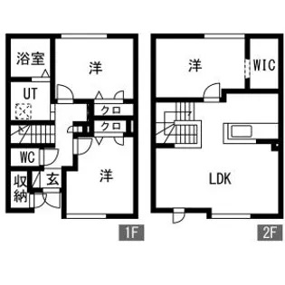 北海道札幌市清田区平岡八条3【一戸建】の間取り