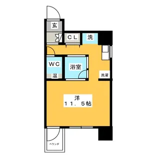 ラクロア【2階】の間取り