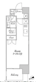 カナルフロント芝浦【2階】の間取り