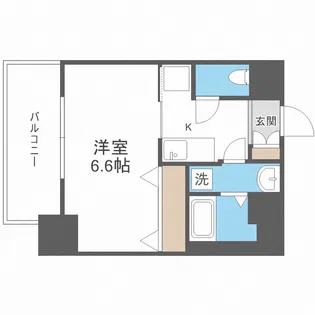 Luxe海老江II【8階】の間取り