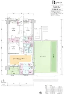 東京都江戸川区篠崎町2【マンション】の間取り