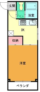 ハイツモンシェリー【1階】の間取り