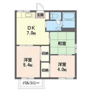 3DKの間取り画像