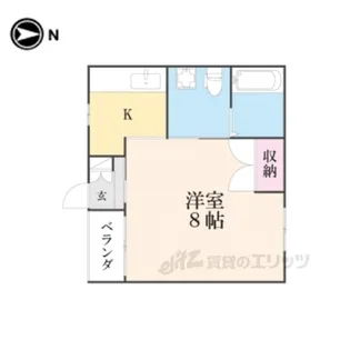 KASIN【1階】の間取り