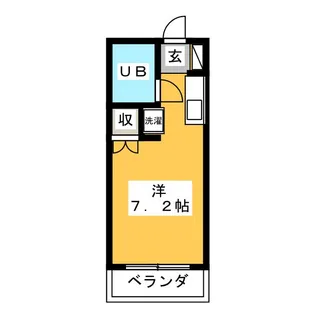 ハイツハーモニー【2階】の間取り