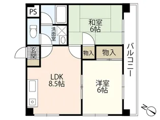 太陽ビル【2階】の間取り