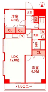 ノトスビル【5階】の間取り