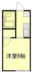 サンリバティ相模大野【1階】の間取り