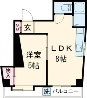 ハイツ高橋【2階】の間取り