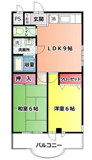 ラ・コート【2階】の間取り