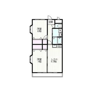 ロイヤルコンフォート大宮【1階】の間取り