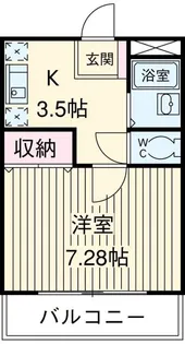 リブェール ハイム【1階】の間取り