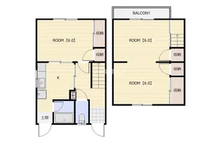 香川県高松市上天神町【一戸建】の間取り