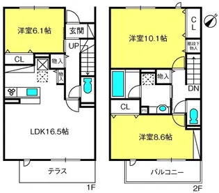 埼玉県さいたま市大宮区三橋2【一戸建】の間取り