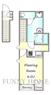 ラヴィエベル【2階】の間取り