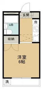 エステート大館【2階】の間取り