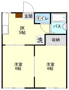 パシフィックハイツ【1階】の間取り