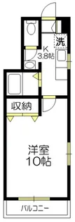東京都世田谷区代沢4【マンション】の間取り