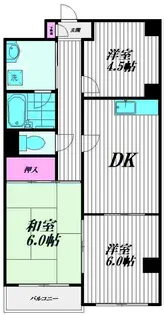 ペーブメント久が原【2階】の間取り