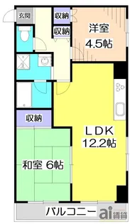 埼玉県川口市領家3【マンション】の間取り