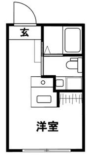 東京都渋谷区西原3【マンション】の間取り