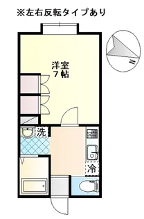 さくら荘【2階】の間取り